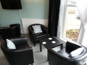 Guest Lounge, Grosvenor House Torquay in Devon